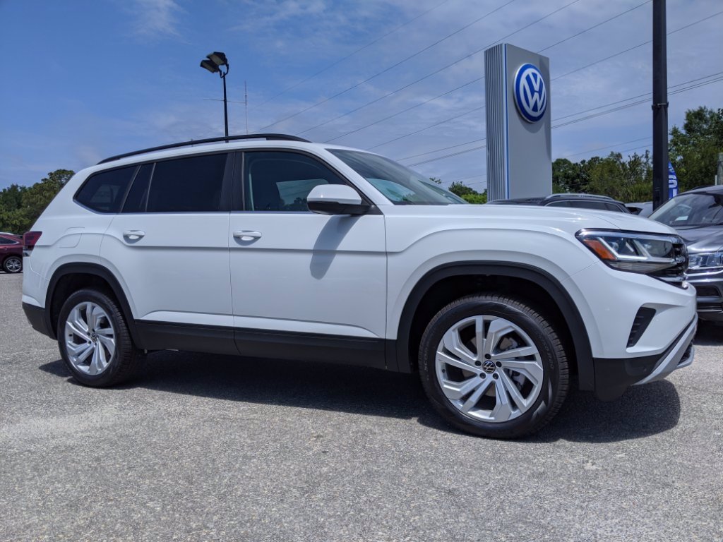 New 2021 Volkswagen Atlas 3.6L V6 SE w/Technology Sport Utility in Fort ...