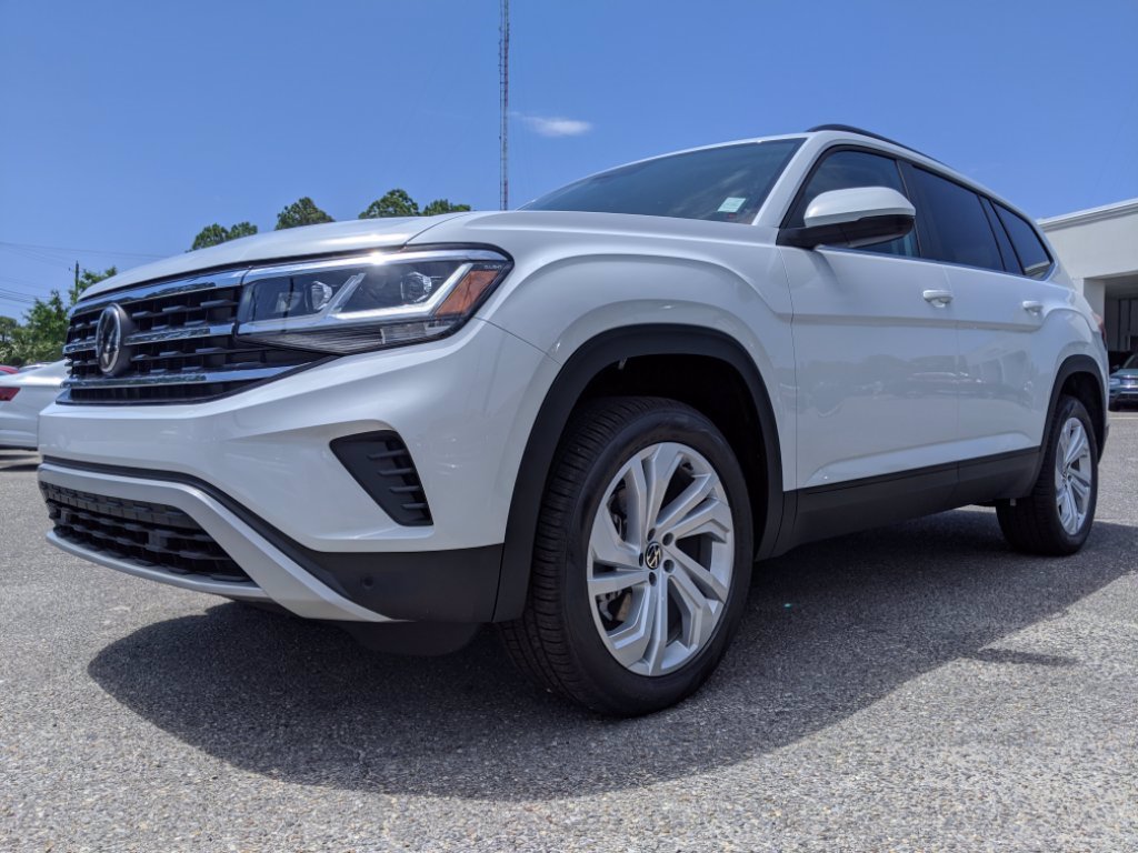 New 2021 Volkswagen Atlas 3.6L V6 SE w/Technology Sport Utility in Fort ...