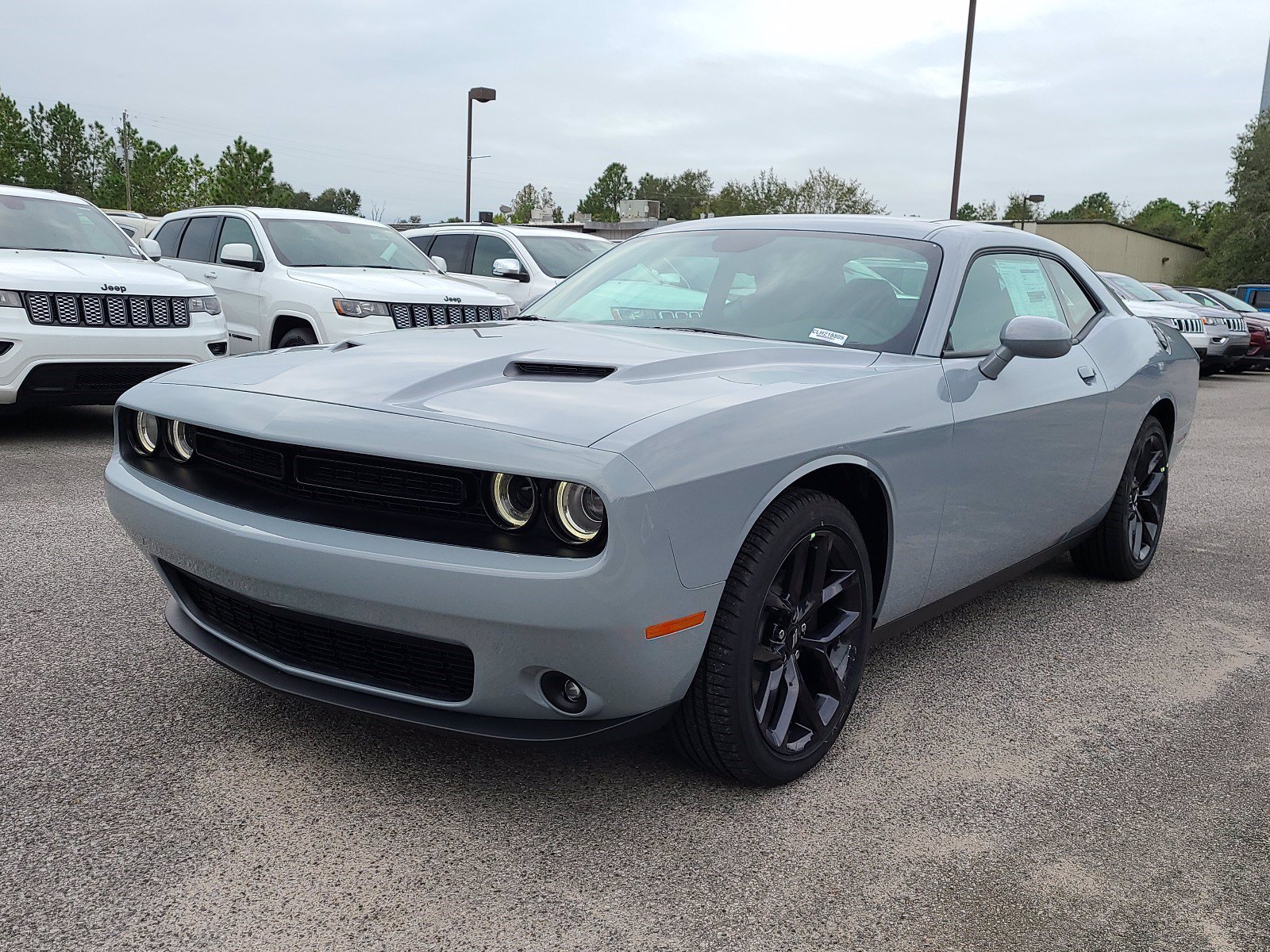 Dodge challenger gray